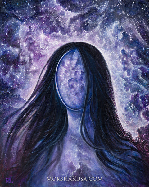 "Cosmic Mother" Original Acrylic Painting