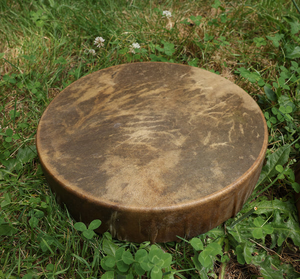 14 inch Elk Frame Drum - with Mallet