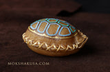 Handmade Elk Rattle - No-Handle Turtle Shaker
