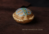 Handmade Elk Rattle - No-Handle Turtle Shaker