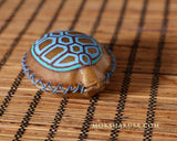 Handmade Elk Rattle - No-Handle Turtle Shaker #2