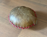 Handmade Elk Rattle - No-Handle Turtle Shaker with Peyote Symbol