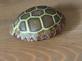 Handmade Elk Rattle - No-Handle Turtle Shaker