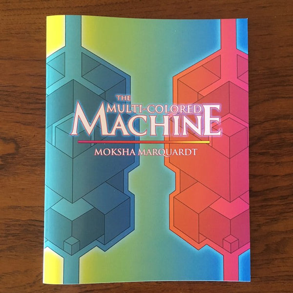 "The Multicolored Machine" Psychedelic Coloring Book