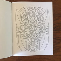 "The Multicolored Machine" Psychedelic Coloring Book