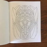 "The Multicolored Machine" Psychedelic Coloring Book