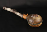 Handmade Painted Merkaba Rattle