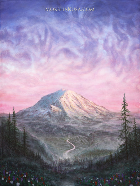 "Tahoma" Original Acrylic Painting