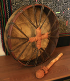 14 inch Elk Frame Drum - with Mallet