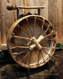 18 inch PAINTED Elk Frame Drum - with Mallet