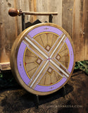 18 inch PAINTED Elk Frame Drum - with Mallet